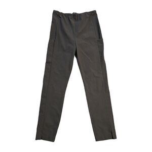 Athleta Slim‎ Straight Crop Pants Womens Size 6 Gray Athletic Lifestyle Sporty